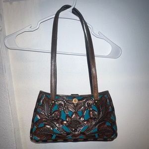 Tooled purse